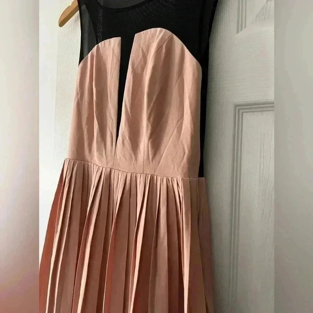 Pink Dress with mesh back - Picture 3 of 6